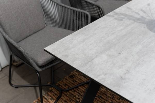 Opal carver chair, wcsh 8888, table 220x90cm, 75h, ALU MGR, HPL LBL, ROP WWL 4R, 3031100000, 3030200000 (6)