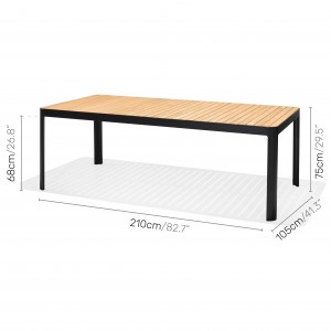 8. PORTALS DINING RECT TABLE 210CM (1)